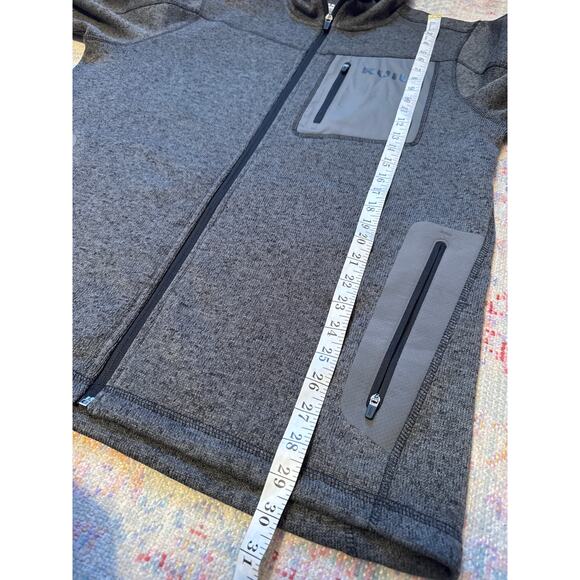 KUIU Base Camp Hooded Sweater Gray XL - Picture 6 of 7